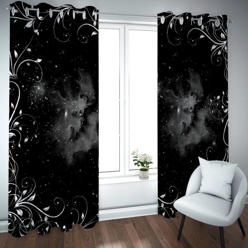 پرده مدل چاپی هازان سایز 300×150 سانتی متر 