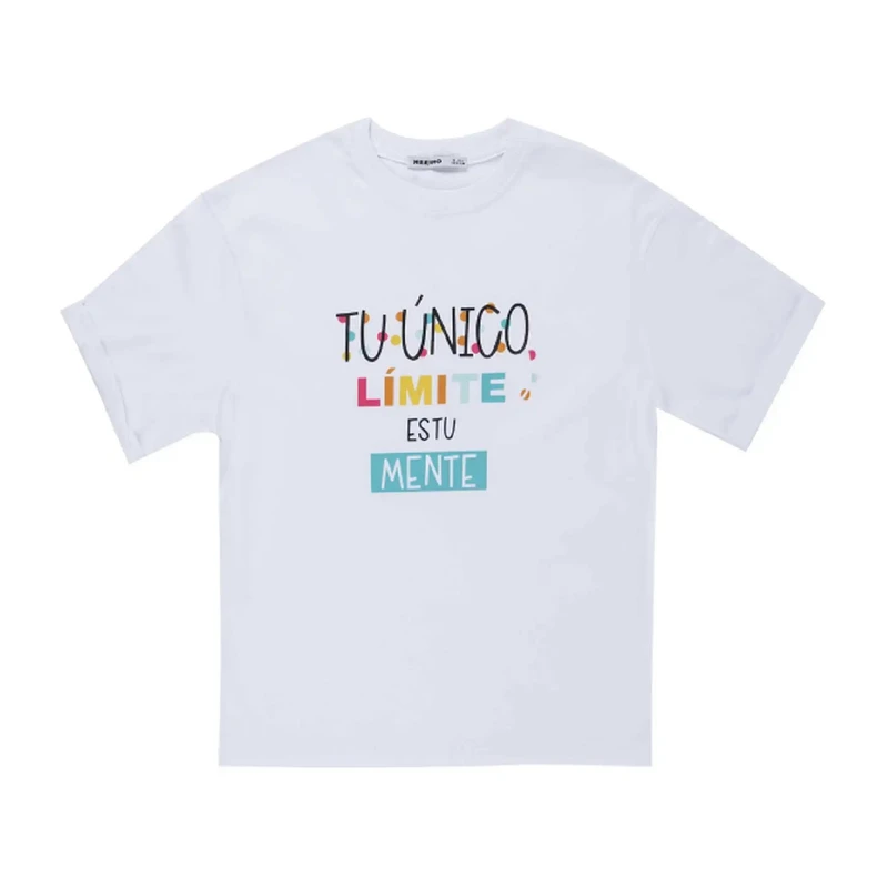 تی‌شرت آستین کوتاه دخترانه مدل MDSS-CH2386