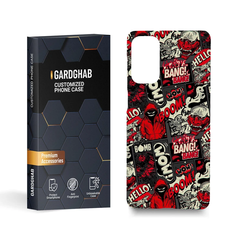 کاور گارد قاب مدل پسرانه  مناسب برای گوشی موبایل سامسونگ galaxy m52