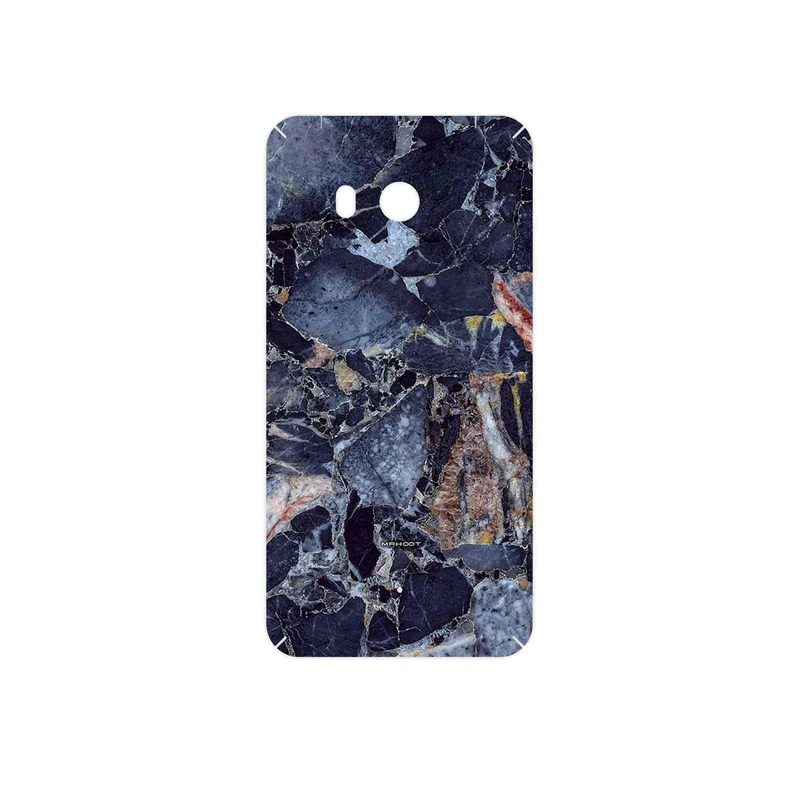 برچسب پوششی ماهوت مدل Broken black marble مناسب برای گوشی موبایل اچ تی سی U11