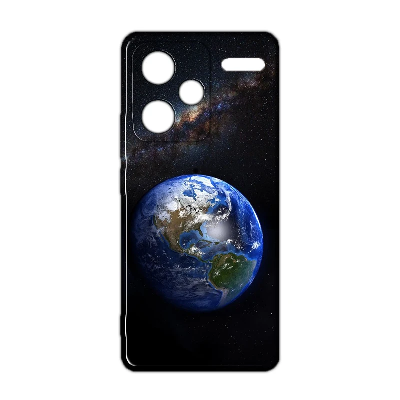کاور مدل کره زمین کد 065 مناسب برای گوشی موبایل شیائومی Redmi Note 13 Pro Plus