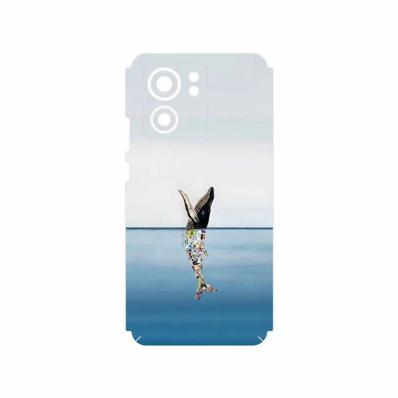 برچسب پوششی ماهوت مدل Collage of Sea Trash مناسب برای گوشی موبایل موتورولا Edge 40