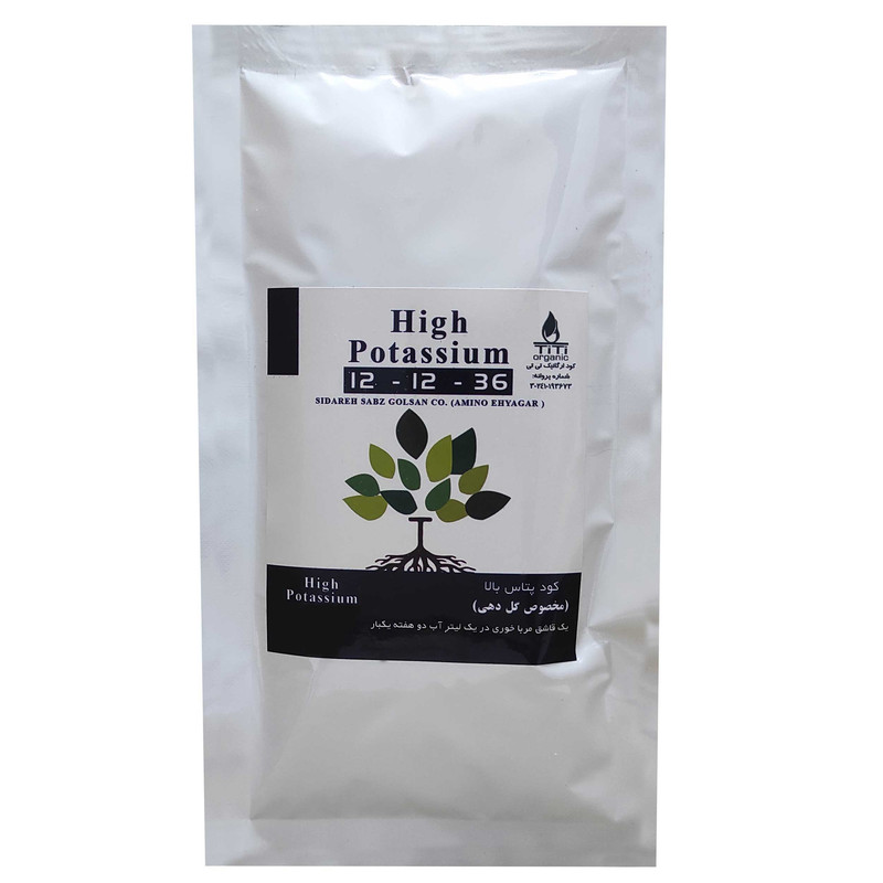 کود پتاس بالا مخصوص گلدهی تی تی مدل K-200 وزن 200 گرم