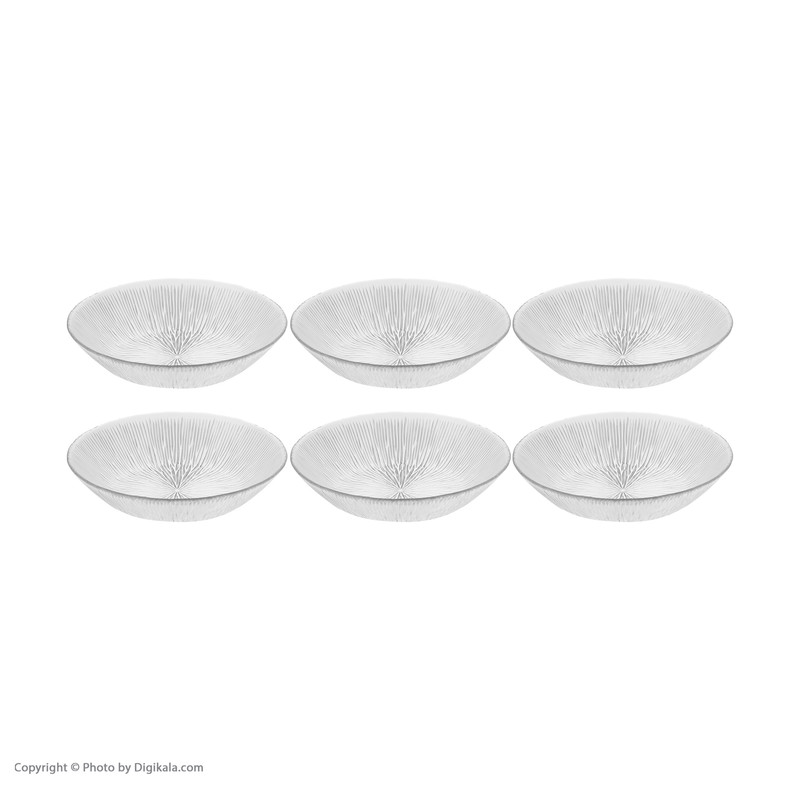 بشقاب نوری تازه سری SOLO مدل 231011T بسته 6 عددی