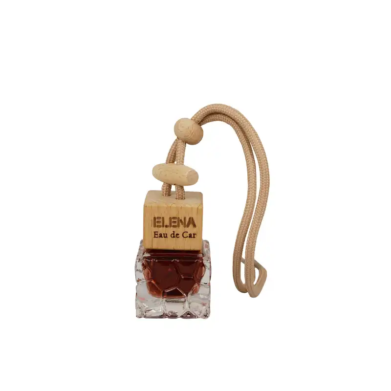 خوشبو کننده شیشه ای خودرو شمع النا مدل کارخانه شکلات