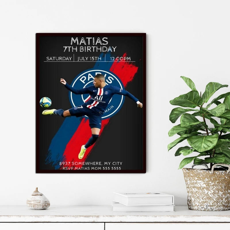 تابلو آتریسا طرح امباپه مدل ATFE124