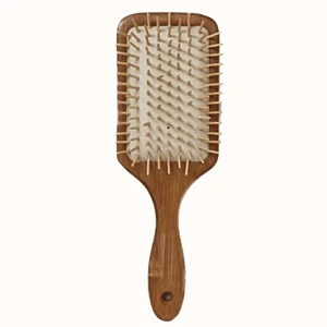برس مو مدل Wood bamboo