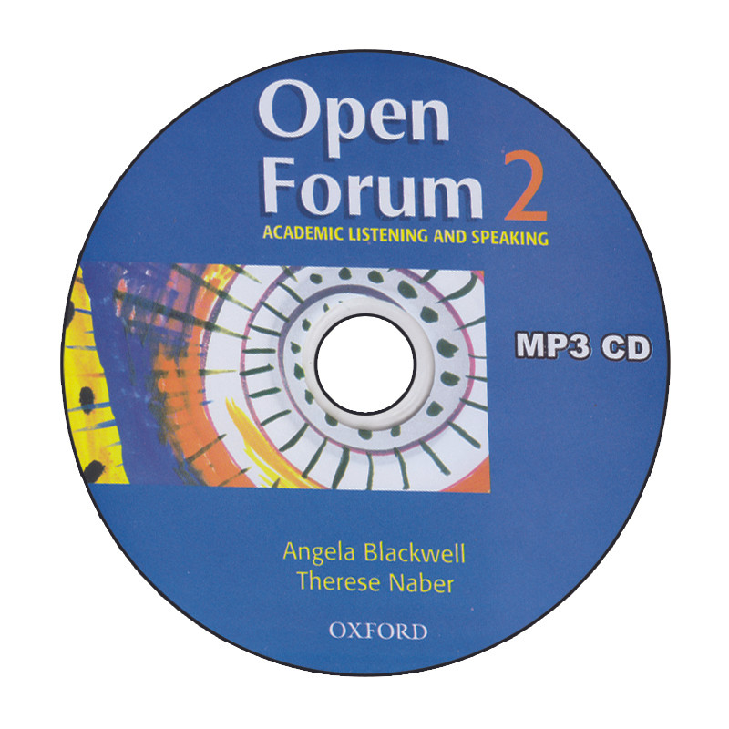 کتاب Open Forum 2 Academic Listening and Speaking اثر Angela Blackwell And Therese Naber انتشارات الوندپویان