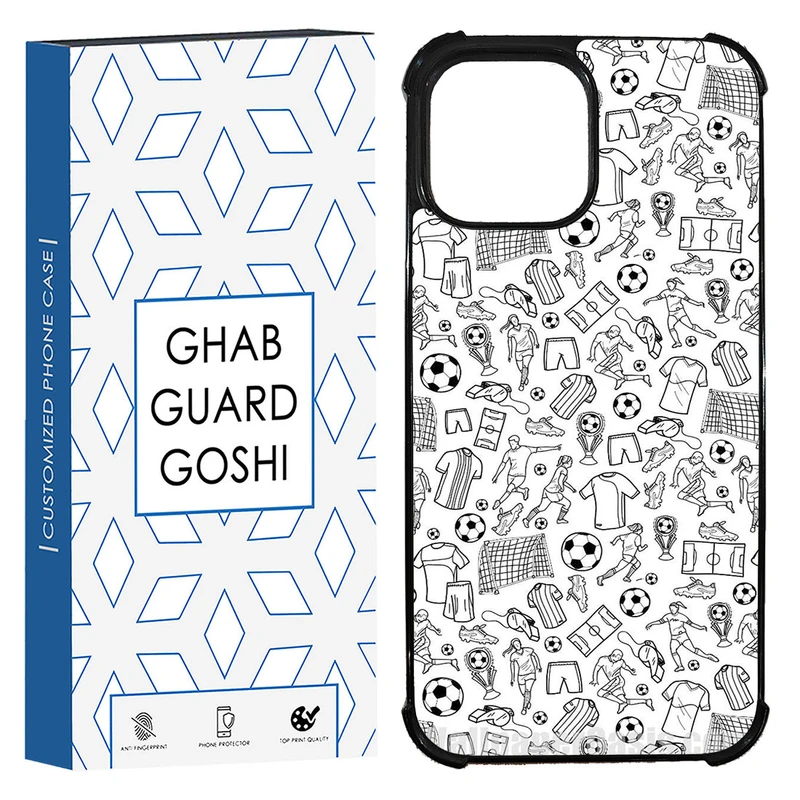 کاور قاب گارد گوشی طرح فوتبال کد TPU-118 مناسب برای گوشی موبایل اپل Iphone 13 / 14
