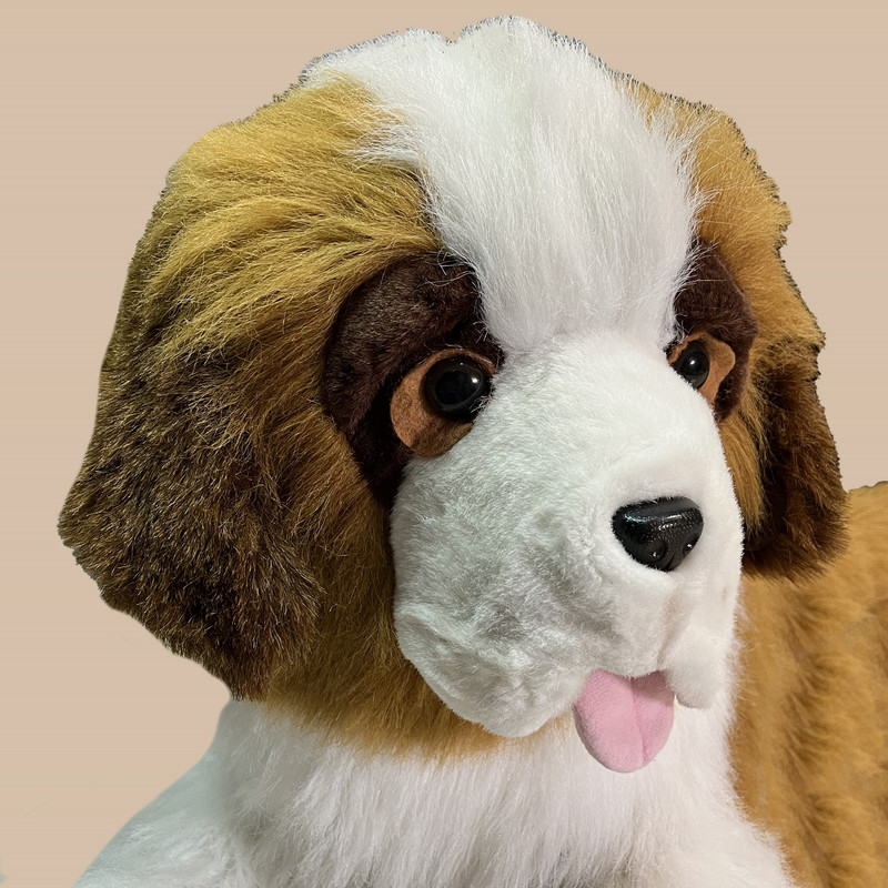 عروسک طرح سگ مدل Bernese Mountain Lying Dog کد SZ10/689  طول 90 سانتی‌متر