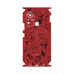 MAHOOT Red-Flower-FullSkin Cover Sticker for Infinix Hot 11s