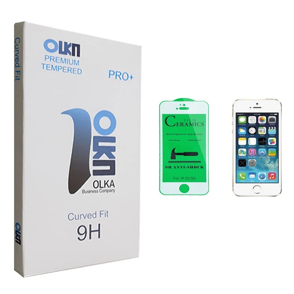 محافظ صفحه نمایش سرامیکی الکا مدل +PRO مناسب برای گوشی موبایل اپل iPhone 5