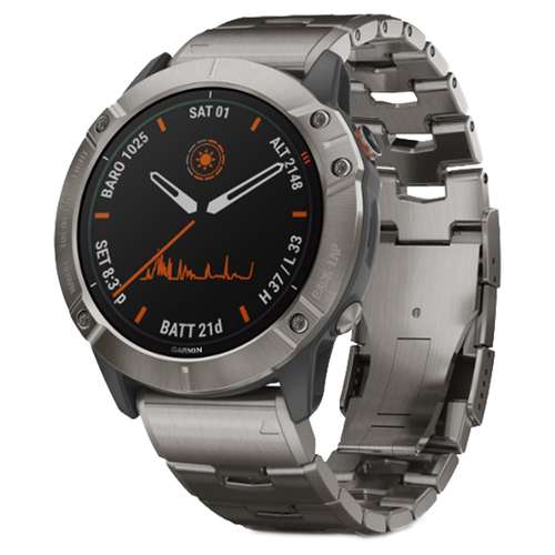 ساعت هوشمند گارمین مدل fenix 6x solar