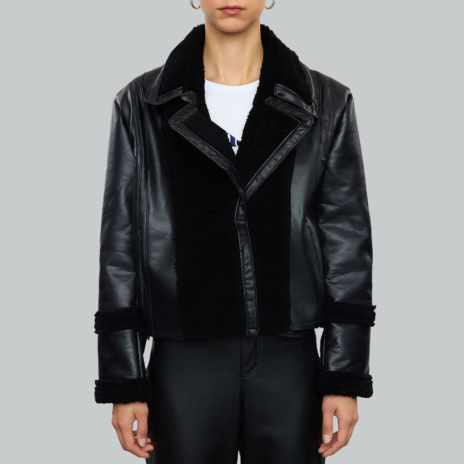 کت چرم زنانه ترندیول مدل 830889280 -  - 1