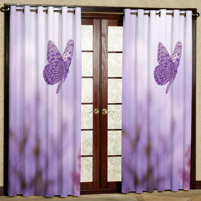 پرده مدل مخمل پانچی کد 1307T2 سایز 200x140 سانتی متر