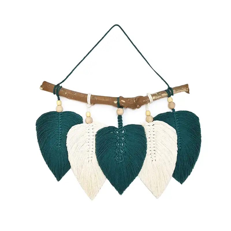 آویز بافتنی مدل مکرومه کد MacHang624