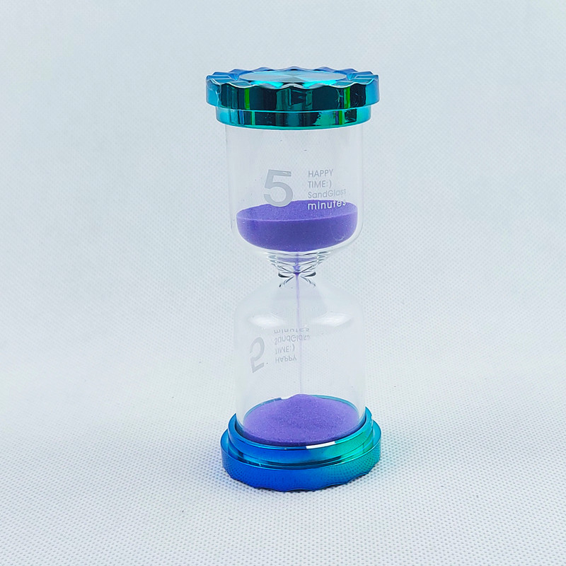 ساعت شنی 5 دقیقه‌ای مدل مالتی کالر طرح گل کد SSM-5