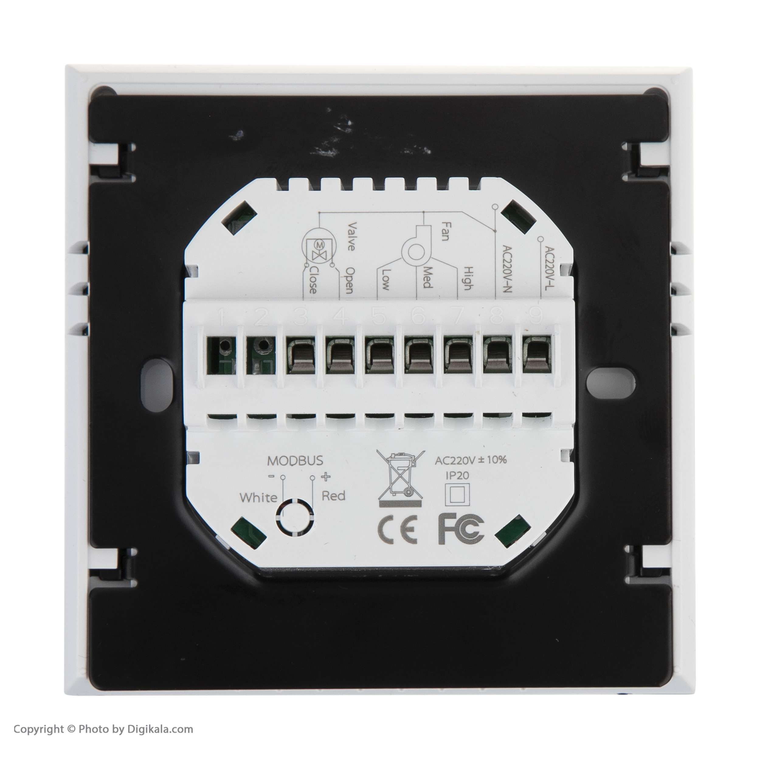 ترموستات کنترلر دما بکا مدل BAC2000WW
