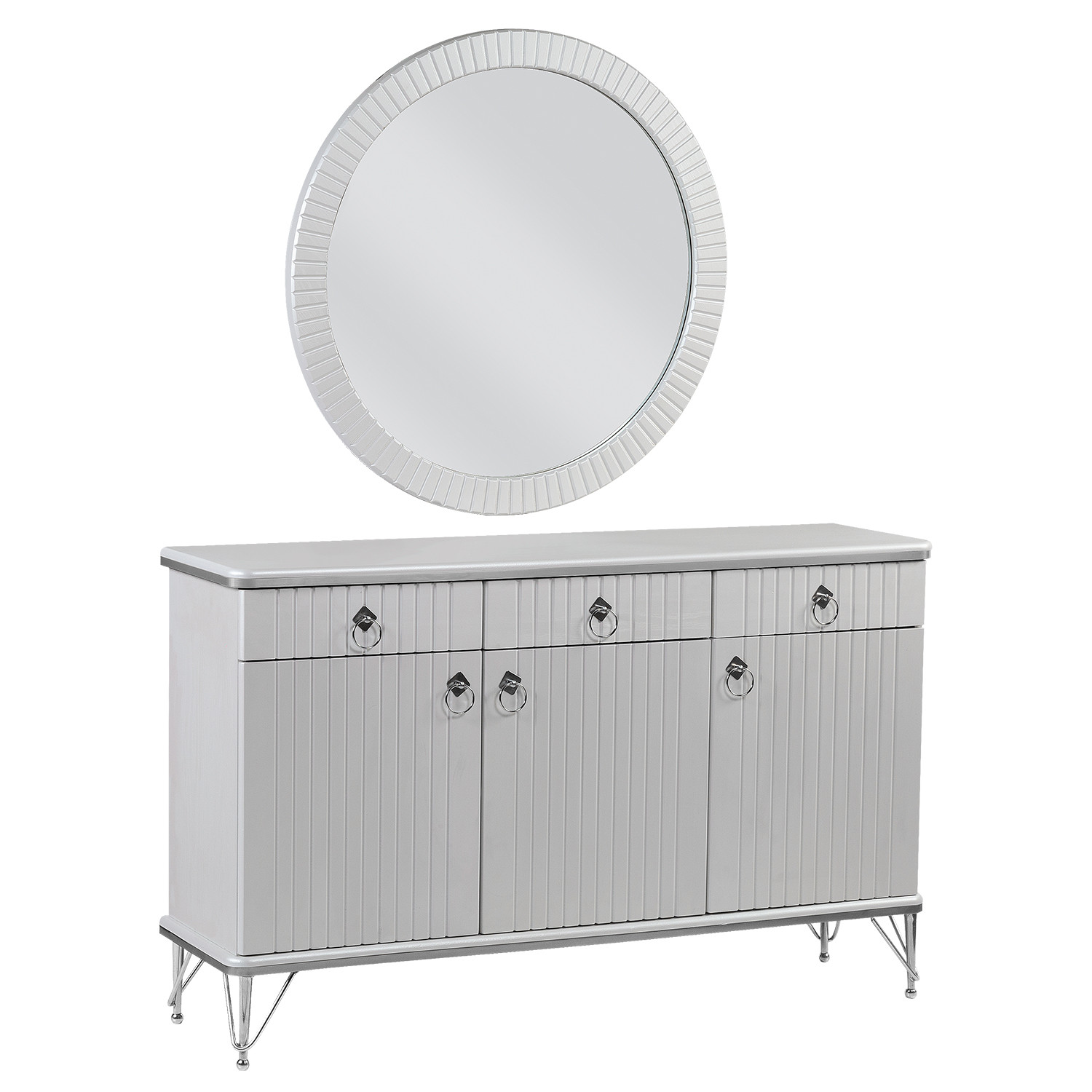 آینه و کنسول مدل شبنم