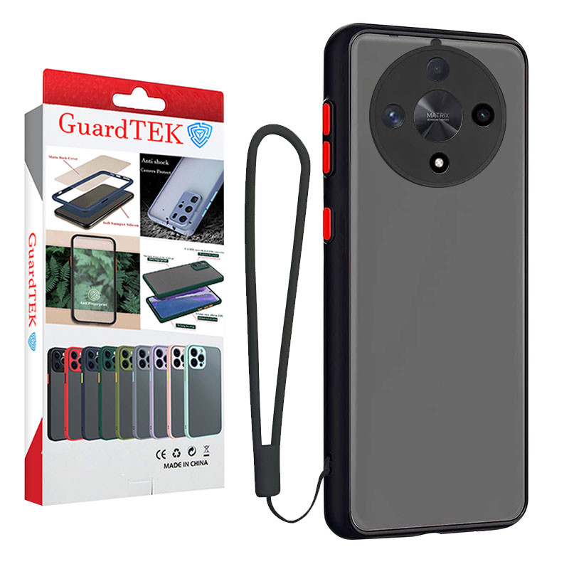 کاور گاردتک آساک مدل MBC Strap مناسب برای گوشی موبایل آنر Honor X9B به همراه بندآویز