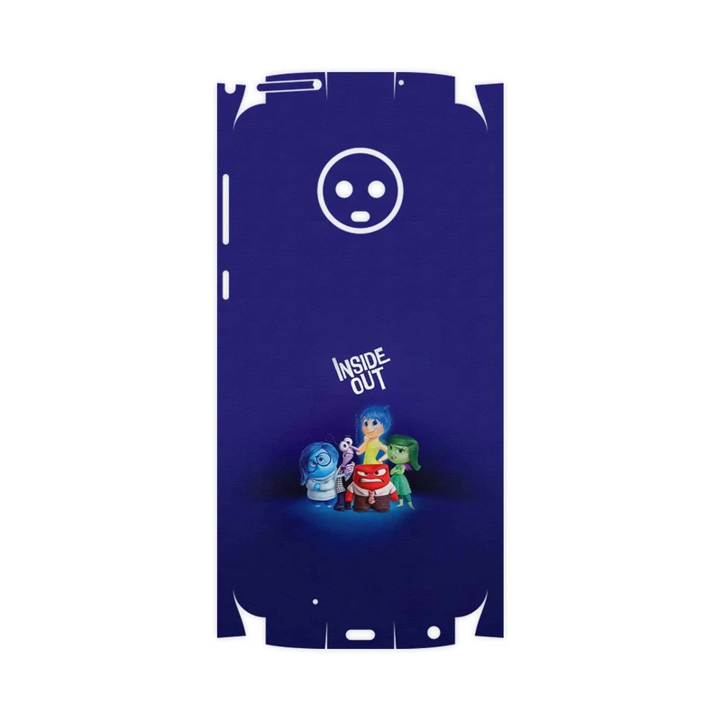 برچسب پوششی ماهوت مدل inside out-FullSkin مناسب برای گوشی موبایل موتورولا Moto G6