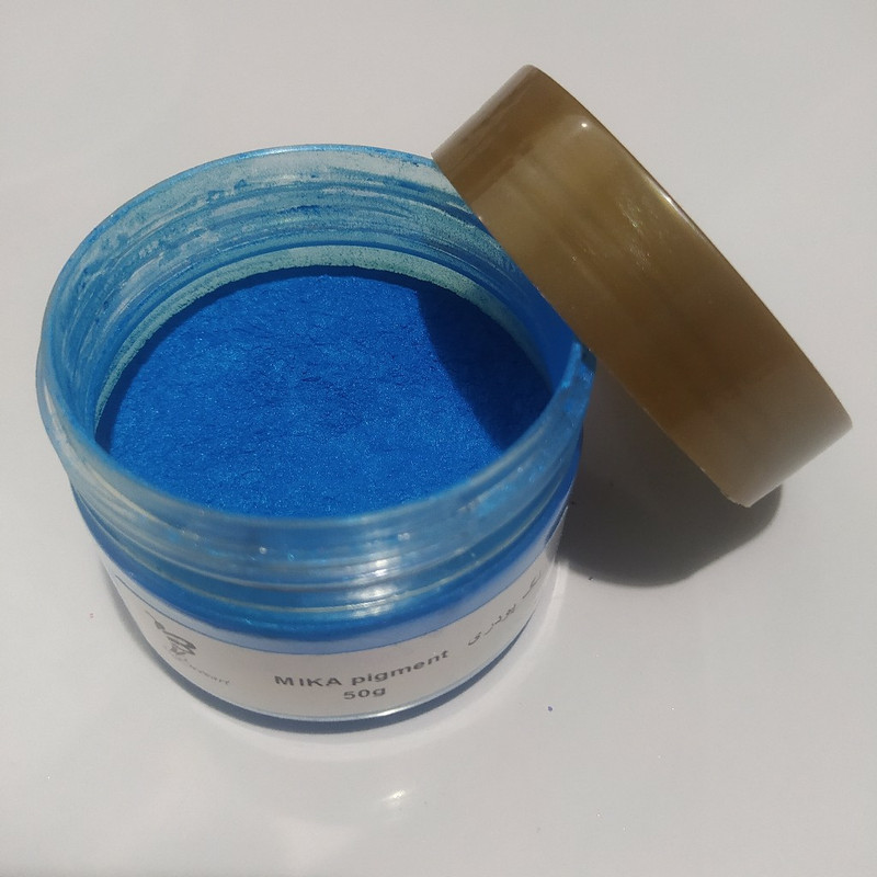 رنگ رزین اپوکسی بیزآرت مدل صدفی میکا حجم 100میلی لیتر