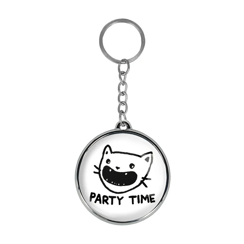 جاکلیدی خندالو طرح گربه خوشحال مدل دوطرفه کد 2929529296