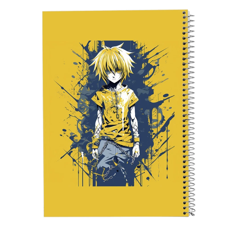 دفتر مشق 100 برگ مدوپد مدل ChainSaw Man کد DF10902