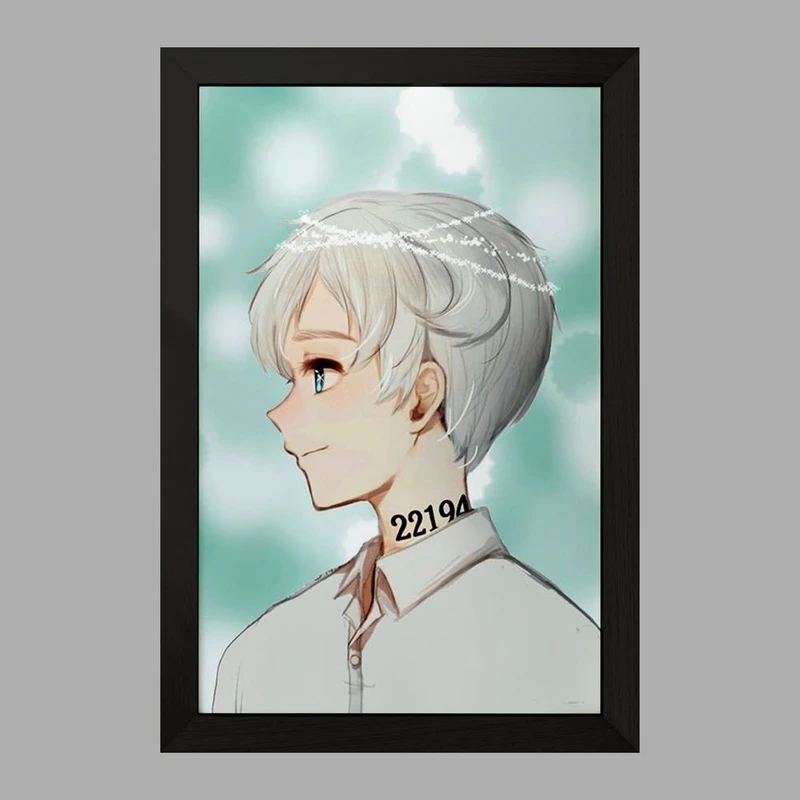 تابلو خندالو مدل نورمن انیمه ناکجاآباد موعود   کد 12717