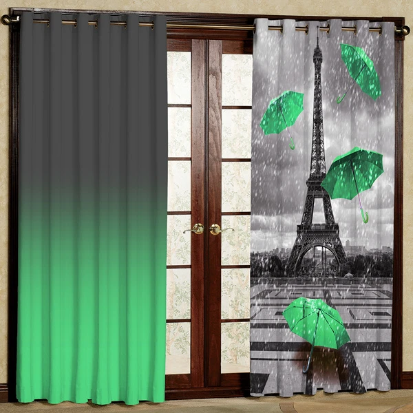 پرده مدل مخمل پانچی کد 7630 سایز 280x140 سانتی متر