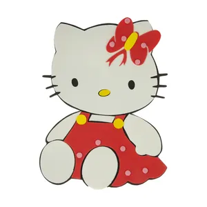 استیکر دیواری اتاق کودک مدل Kitty