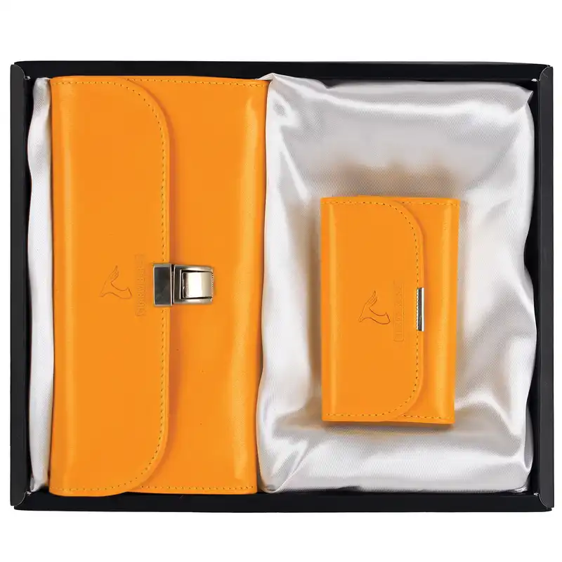 ست هدیه زنانه چرم بارز مدل DS22.nw