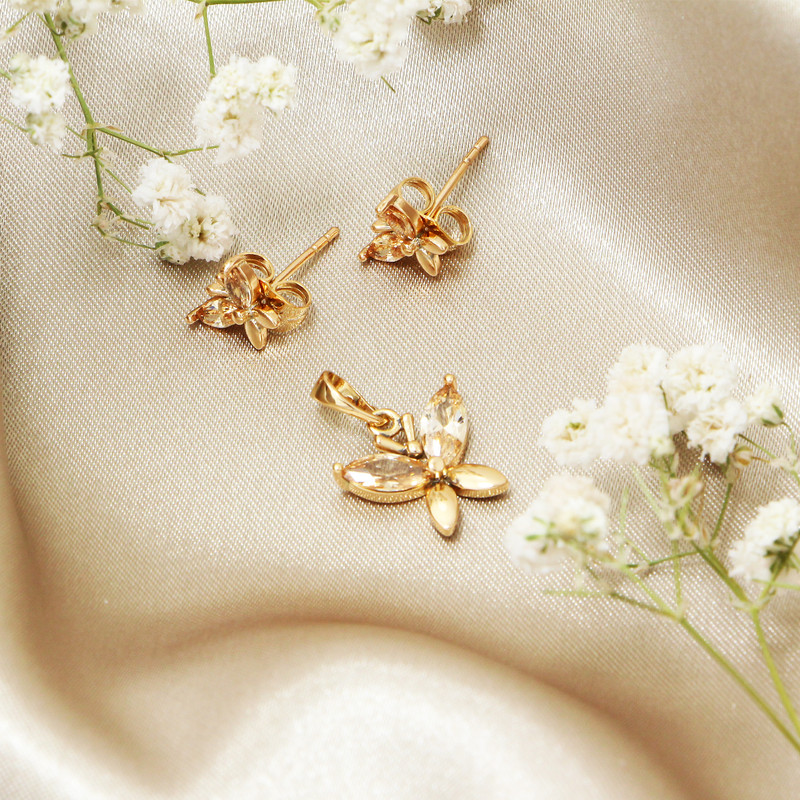 نیم ست زنانه ژوپینگ مدل پروانه کد XP151 نیم ست زنانه ژوپینگ مدل پروانه کد XP151