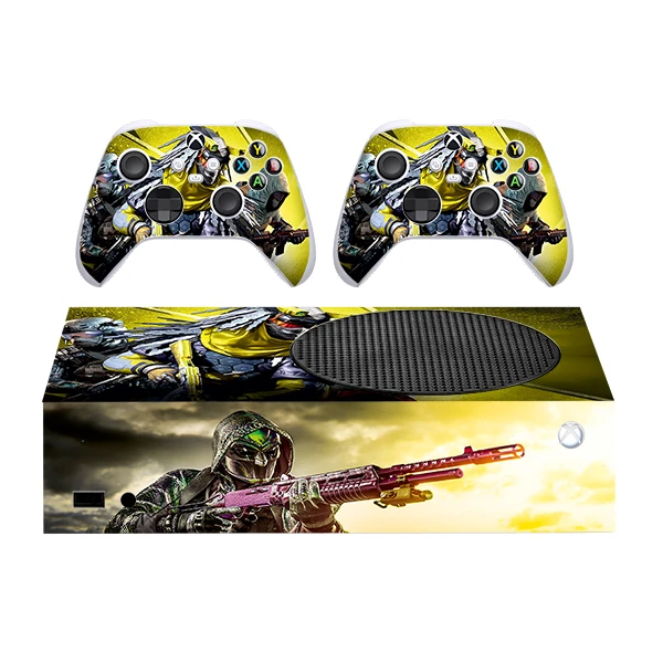 برچسب کنسول بازی ایکس باکس series s مدل call of duty کد 9 مجموعه 4 عددی