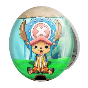 آینه جیبی خندالو طرح تونی تونی چاپر انیمه وان پیس One Piece مدل تاشو کد 17287 