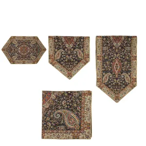رومیزی ترمه گالری پدیدار مجموعه پنج عددی