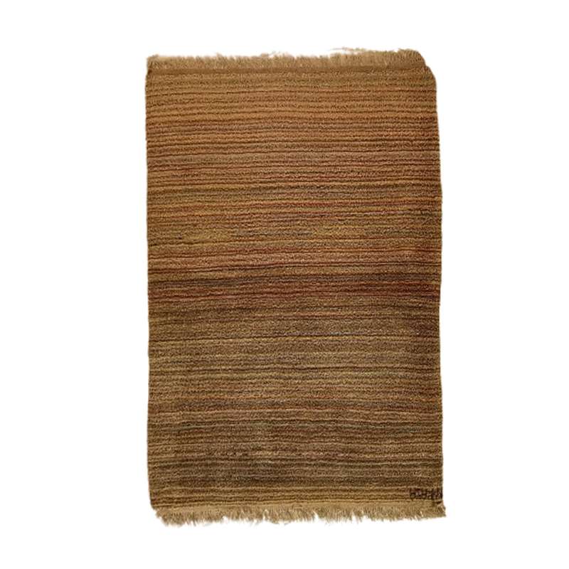 گبه فرش دستباف یک ونیم متری مدل بافت قشقای شیراز کد NKP.Z.N90
