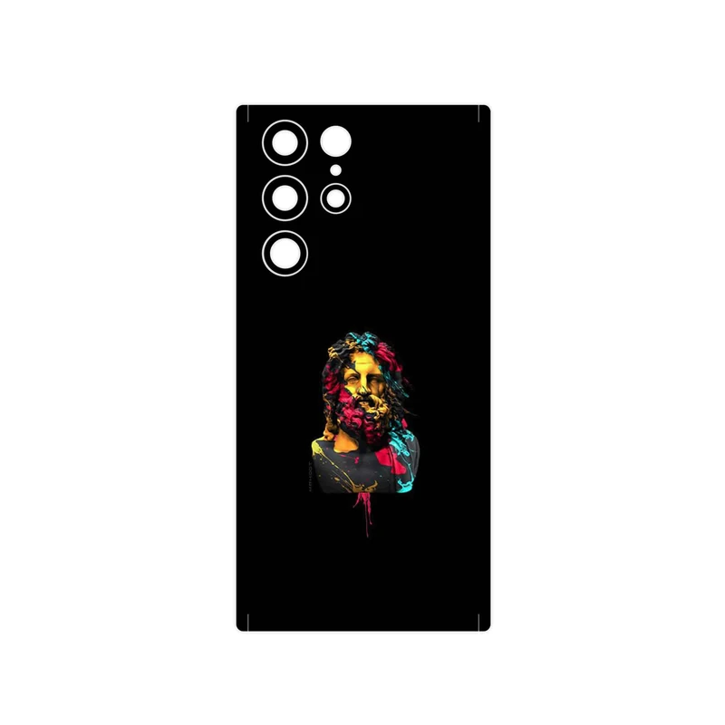 برچسب پوششی ماهوت مدل Painted Sculpture Digital Art مناسب برای گوشی موبایل سامسونگ Galaxy S22 Ultra 5G