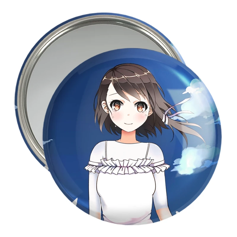 آینه جیبی خندالو مدل اونودرا انیمه عشق دروغین  کد 17172