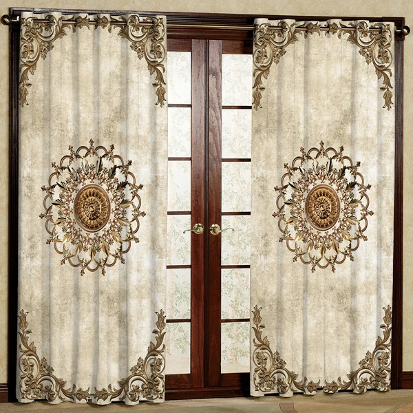 پرده پانچی کد 5612 سایز 280x140 سانتی متر