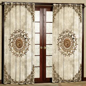 پرده مدل چاپی هازان پانچی کد 287 سایز 200x140 سانتی متر