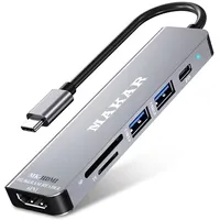 هاب 6 پورت USB-C ماکار مدل MK-HDMI