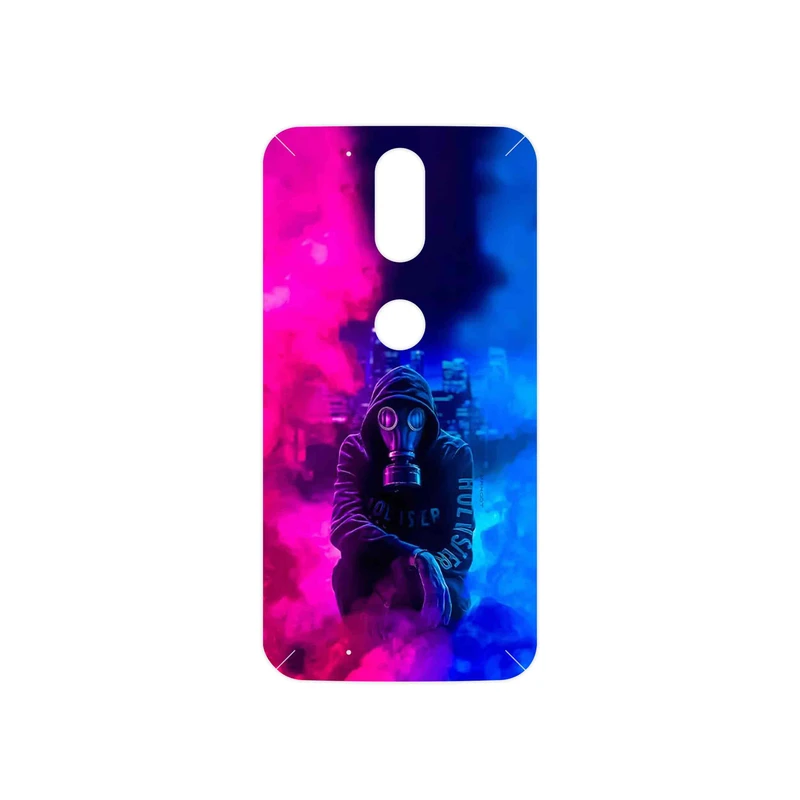 برچسب پوششی ماهوت مدل Smoke Rainbow Digital Art 2 مناسب برای گوشی موبایل موتورولا Moto G4