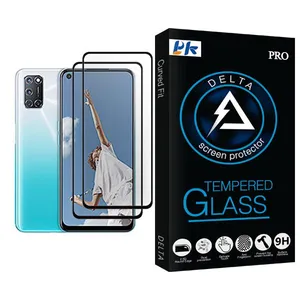 PK Delta Glass MIX002 Screen Protector For Oppo A52 Pack Of 2