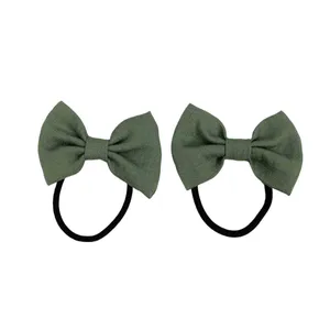 کش مو دخترانه مدل پاپیون کد 75 مجموعه 2 عددی