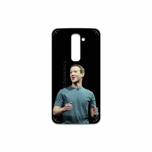 MAHOOT Mark Zuckerberg Cover Sticker for LG G2