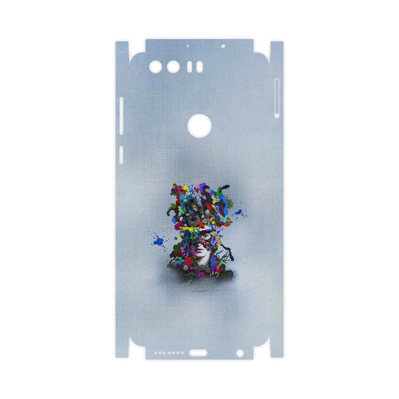 برچسب پوششی ماهوت مدل Collage of surreal Portrait of Women 4-FullSkin مناسب برای گوشی موبایل آنر 8