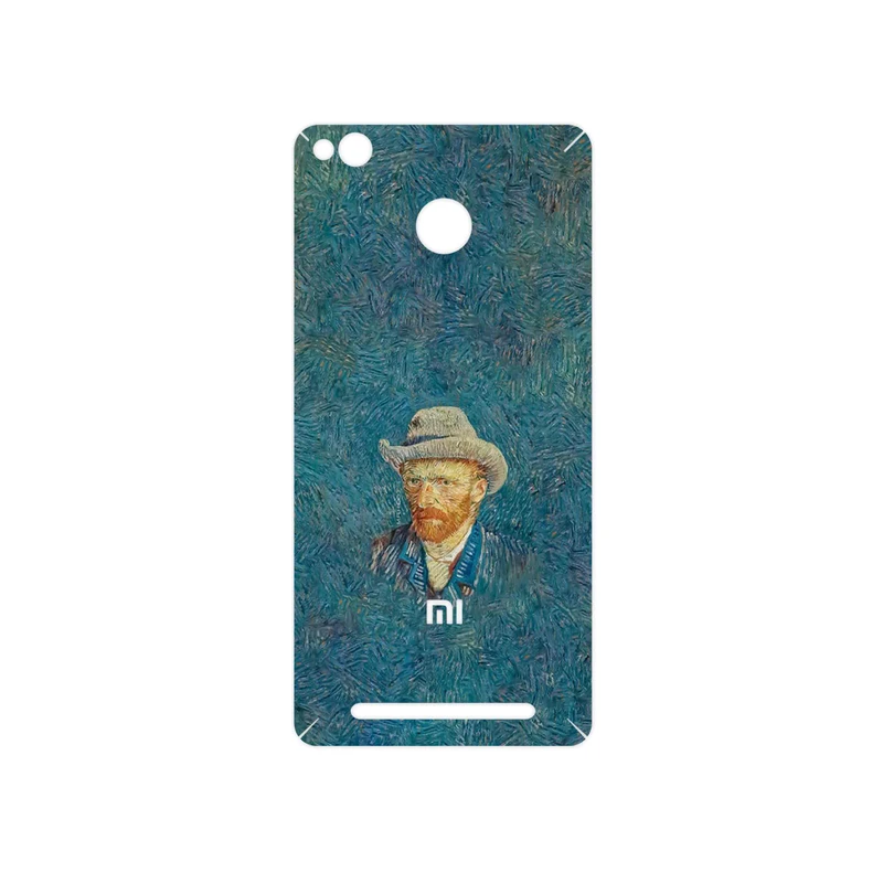 برچسب پوششی ماهوت مدل Self portrait with a gray felt hat مناسب برای گوشی موبایل شیائومی Redmi 3 Pro