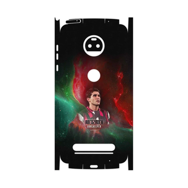 برچسب پوششی ماهوت مدل Ahmad Reza Abedzadeh-FullSkin مناسب برای گوشی موبایل موتورولا Moto Z2 Force