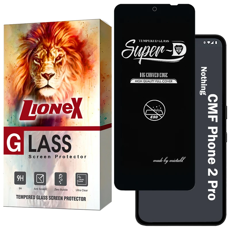 محافظ صفحه نمایش لایونکس مدل SUPERDNL مناسب برای گوشی موبایل ناتینگ CMF Phone 2 Pro